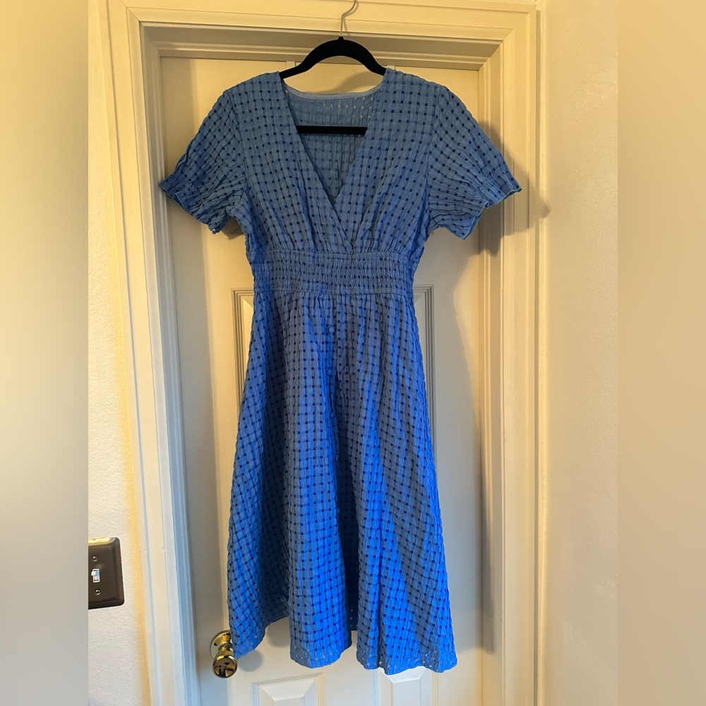 Blue summer dress
